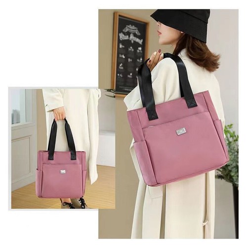 UK Women Large Capacity Handbag Lightweight Waterproof Tote Bags Shoulder Bag - Picture 4 of 17