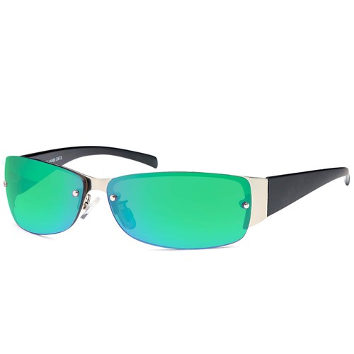 Sonnenbrille Fahrrad Biker Elegante Sport Brille Retro Herren Damen 80er B475 - Picture 7 of 36