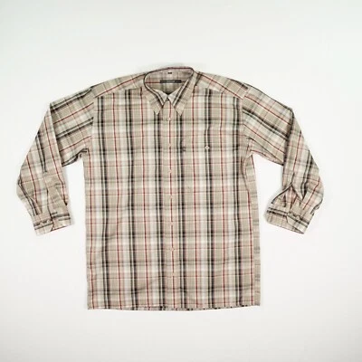 ETERNA Herren Hemd Gr. 40 mehrfarbig kariert Freizeithemd Langarm Button-Down Kr - Bild 1 von 4