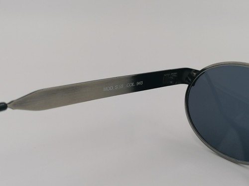 Autentici occhiali da sole ovali vintage Gianni Versace S58 unisex stock occhiali anni '90 - Foto 7 di 8