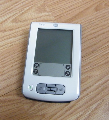 **POUR PIÈCES** Véritable Palm - Zire (m150) organisateur portable PDA *LIRE* 4,5" x 3" - Photo 3 sur 7