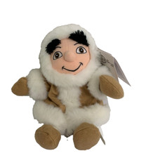 Disney Alaska Boy Small World Bean Bag Doll Plush 8" Disney Store Parks New