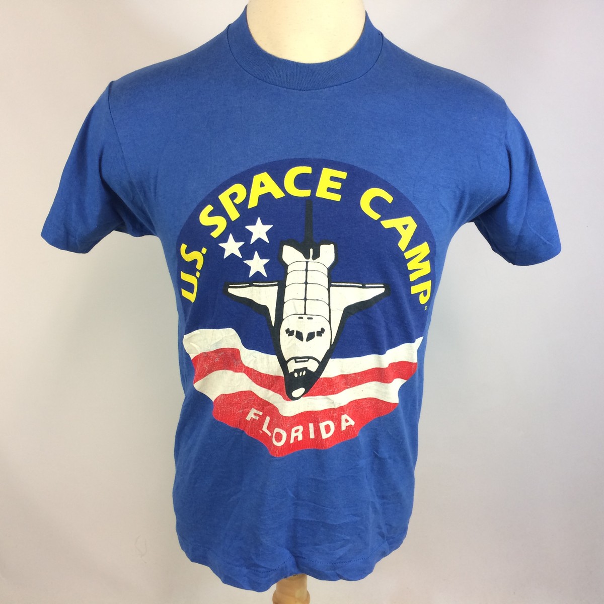 80s90s vintage  TRAINING ラガーシャツ Vintage 80s 90s Distressed Grunge Surf Skate NASA US Space Camp