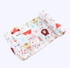 100 Organic Cotton Muslin Swaddle Blanket Baby Boy/Girl Accessory
