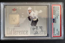 2005-06 Fleer Ultra “Difference Makers” Sidney Crosby - Rookie Card RC PSA 8