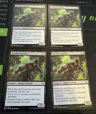 Hooded Assassin X4 Fate Reforged Magic the Gathering MTG