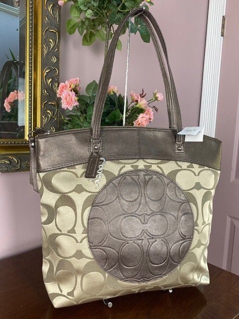 coach laura tote
