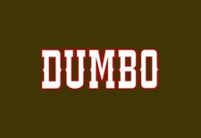 DUMBO LOGO 2X3 FRIDGE MAGNET MOVIE FILM DISNEY ELEPHANT JUMBO FANTASY FLYING