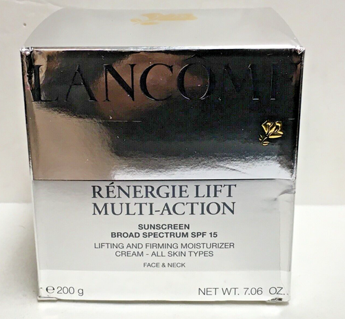 Lancome Renergie Lift Multi-Action Night Cream Face & Neck 7.6 oz NIB SPF 15**