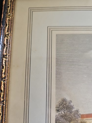 Vintage Borghese Framed Art Print W. Angus Grove House In Middlesex - Picture 16 of 17