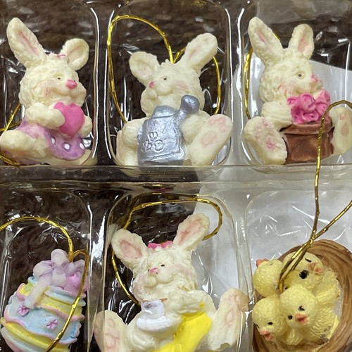 Giftco Inc Set Of 18 Polystone Easter Mini Ornaments New In Original Package - Picture 3 of 12
