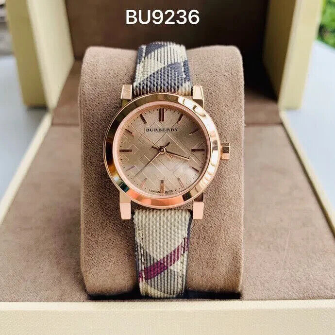 Burberry The Ctiy BU9236 Swiss Made Women's Watch 26mm Case Burberry The Ctiy BU9236 Swiss Made Women's Watch 26mm Case