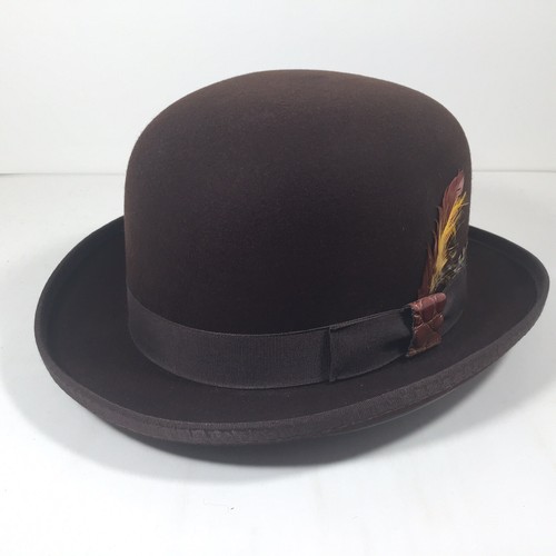 STACY ADAMS - Wool Derby Brown - Made 