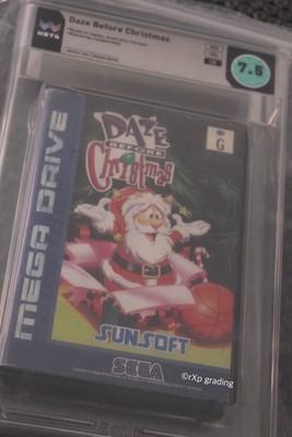  Sega Mega Drive Daze Before Christmas  /CIB / PAL / WATA 7.5 / extrem selten 
