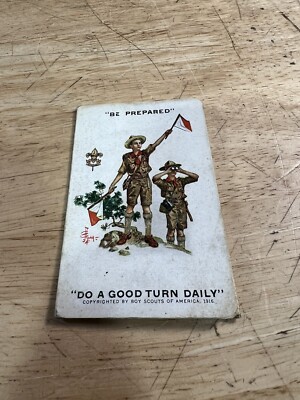 Vintage 1935 Boy Scouts Of America Identification Card