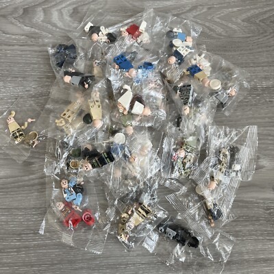 mega bloks mini figs lot of 46 new sealed