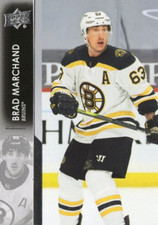 2021-22 Upper Deck #17 Brad Marchand Boston Bruins Card