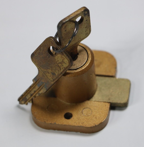 Vintage Yale Schrank, Kommode, Schreibtisch, Waffentresor Schloss mit 2 Schlüsseln USA NOS - Bild 4 von 11