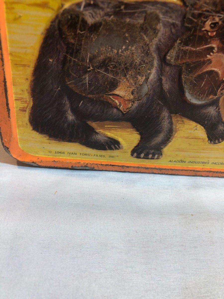 VINTAGE 1968 Aladdin GENTLE BEN Metal Lunchbox #F57 | eBay