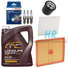 AIR OIL CABIN & PLUGS 5L 0W20 FULL SERVICE KIT FOR SEAT ARONA 1.0 TSI 2017+