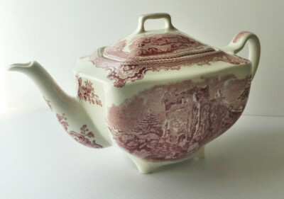 アンティーク雑貨 Johnson Bros Old Britain Castles Tea Pot s-l400.jpg