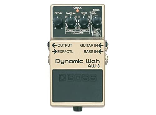 BOSS AW-3 Dynamic Wah / Auto Wah (7 x 148 x 91 mm) Battery