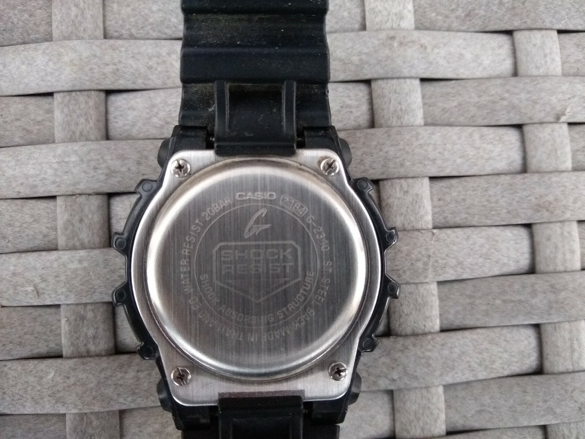 Vintage Casio G-SHOCK G-2310 Tough Solar Module 2184 | eBay