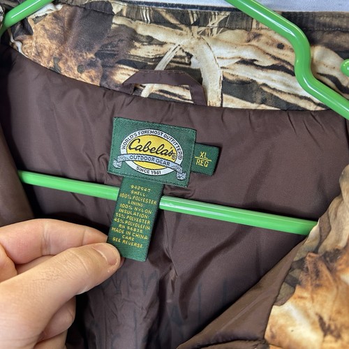 Cabelas Hunting Jacket Advantage Max-4 HD Camo Thinsulate Insulated Men’s XL - Picture 6 of 12
