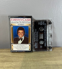 Johnny Cash - Inducted Into the Hall of Fame 1980 - Cassette Tape 2000 King Rec