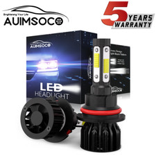 9004 Hb1 Led Headlight Bulbs 10000lm For Dodge Ram 1500 2500 3500 1994-2001