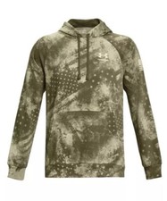 Under Armour 1379211 Men UA Freedom Rival Fleece 2XL Hoodie Hooded Long Sleeve
