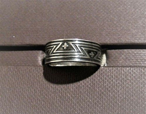 Ring, 925er Silber, teilw. geschwärzt. Breite 0,7 cm - Picture 2 of 7