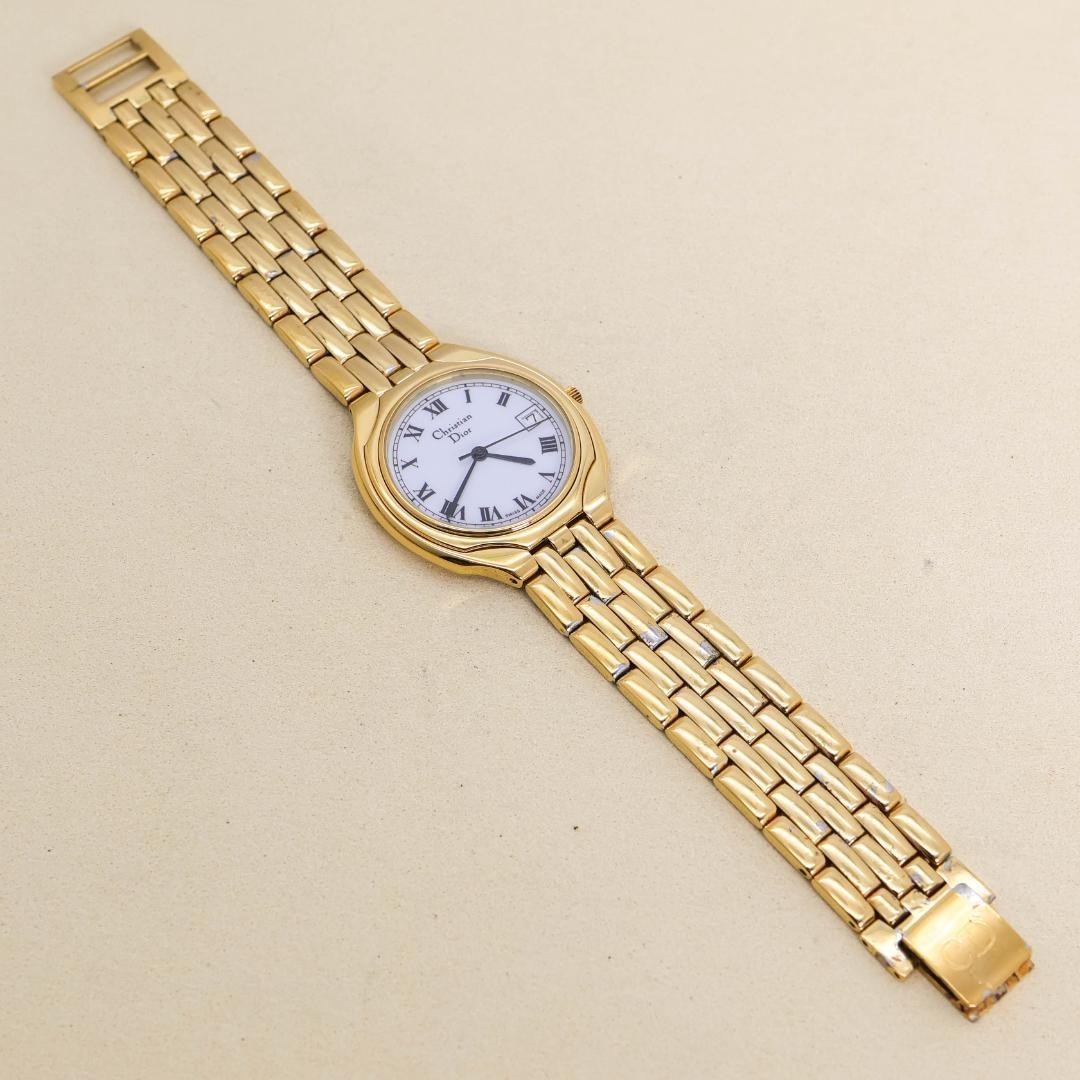 CHRISTIAN DIOR 2856 Men's Analog Quartz Watch Classical Roman Date