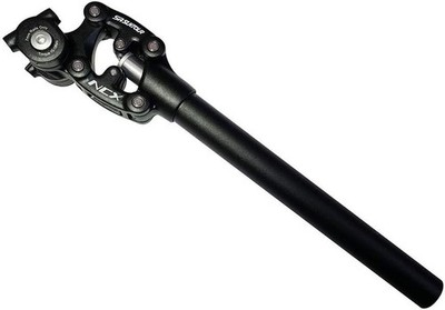 Suntour Federsattelstütze SR SP12 NCX 31,6mm 350mm Schwarz Feder Mittel Neu