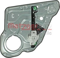 Fensterheber Hinten Links Metzger 2160285 FÜR Seat Fenstermechanismus