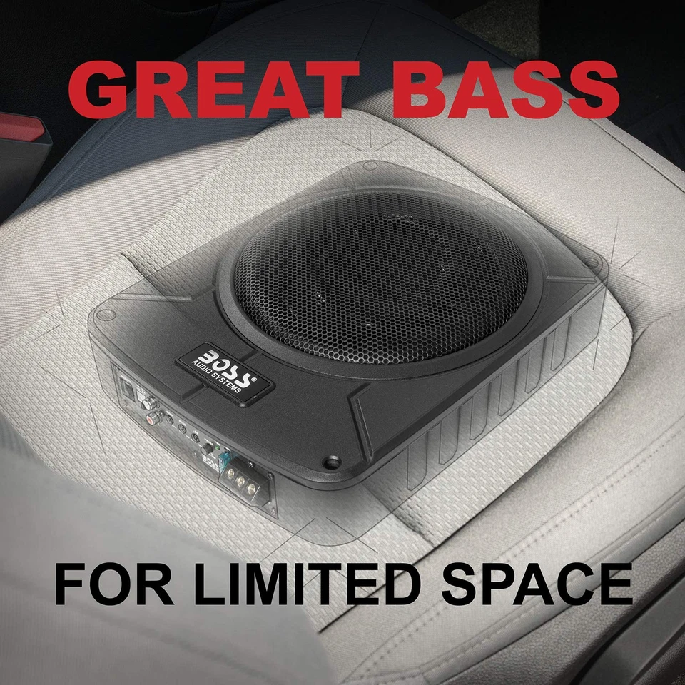 Boss 10 Inch Speaker Subwoofer With Built In Amplifier Variable Bass Boost - Image 2 of 4