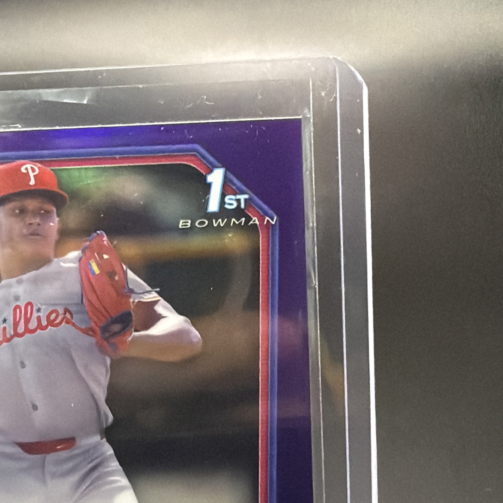 2026 Bowman Chrome Francisco Renteria 1st True Purple Auto /250 CPA-FR 🔥 view 7