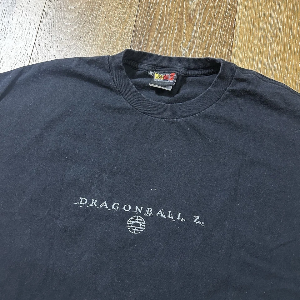 Винтажная футболка с аниме Dragon Ball Z Goku Vegeta Trunks DBZ 2002 размер XXL - Изображение 3 из 4