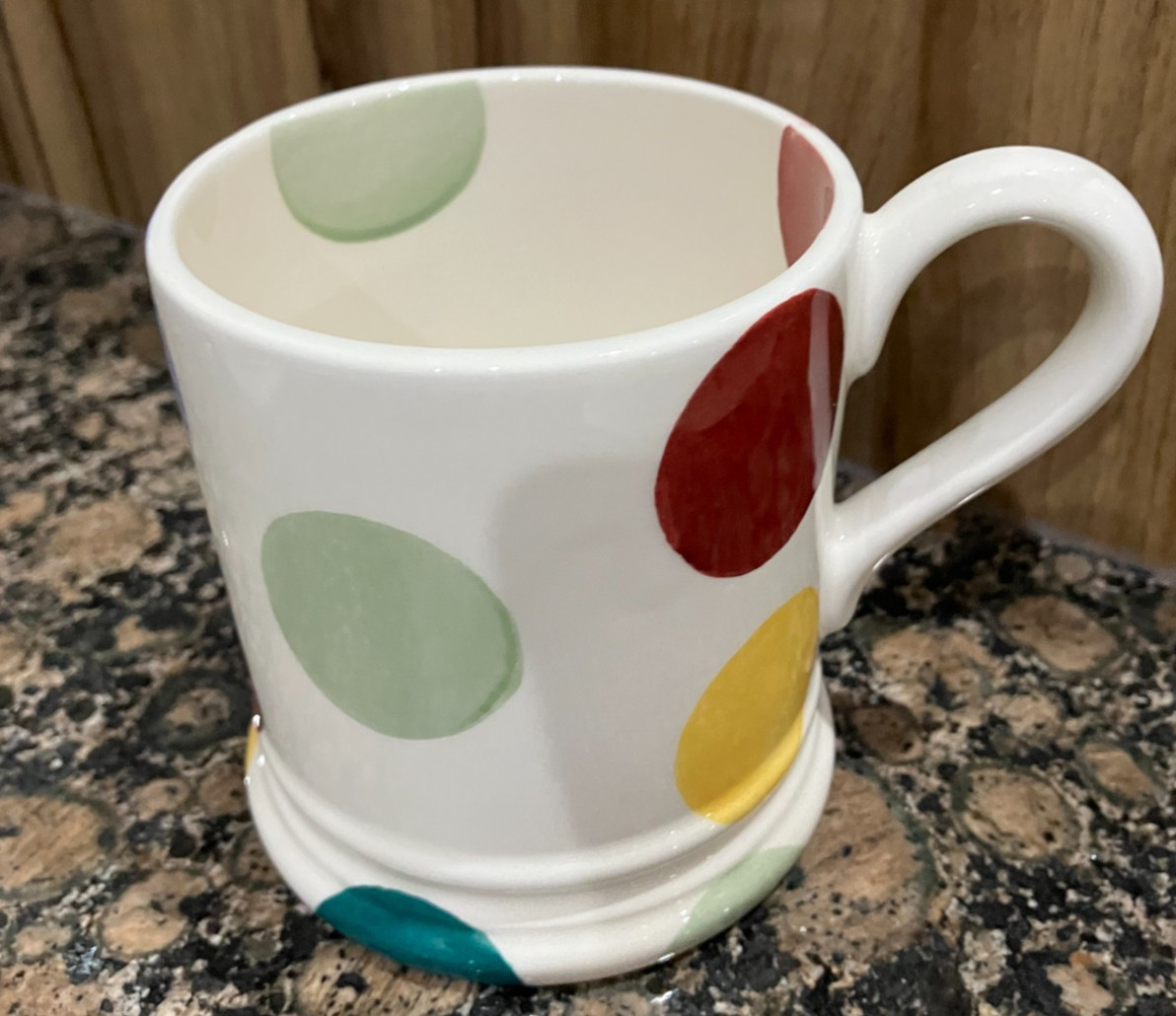 EMMA BRIDGEWATER  BIG POLKA SPOTS 1/2PT MUG