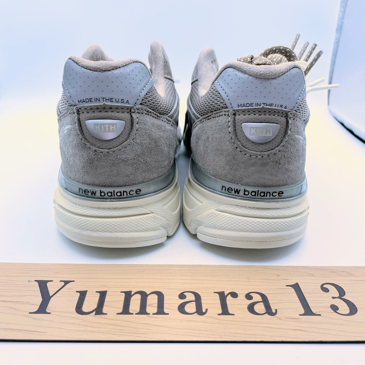 KITH × New Balance 990V4 Moonrock Made in USA U990KT4 Men's Size