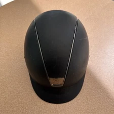 Samshield Shadowmatt Miss Shield Helmet, Black, Size Large