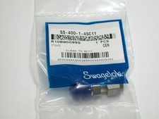 1- Swagelok Stainless Steel Connector, 1/4" Tube x 1/4" MNPT, SS-400-1-4SC11