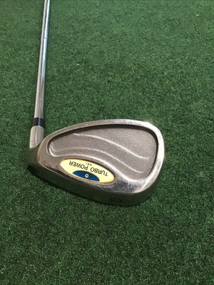 #ad #ad Turbo Power HKI Pitching Wedge PW Iron Regular Flex Steel Softtie Wrap Grip Golf $27.95