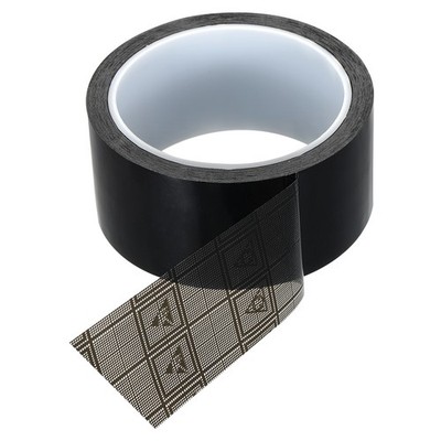 Antistatic Grid ESD Tape, 2.36 Mil Thick, 1.8 Inch x 39 Yards, Black