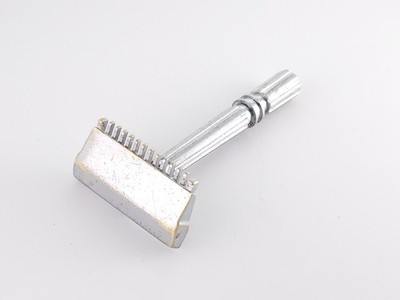 GEM Micromatic Open Comb Cleaned Polished Vintage Single Edge Safety Razor