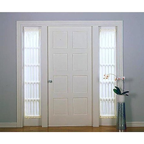 Высокая крутка Volie 72-в яичной скорлупе, Карман для штанги из полиэстера, Прозрачная одинарная шторная панель