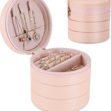 NWT Celosia Travel Jewelry Organizer, with detachable portable travel case pink