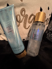 VS victorias secret perfume fragrance aqua kiss shimmer body spray lotion