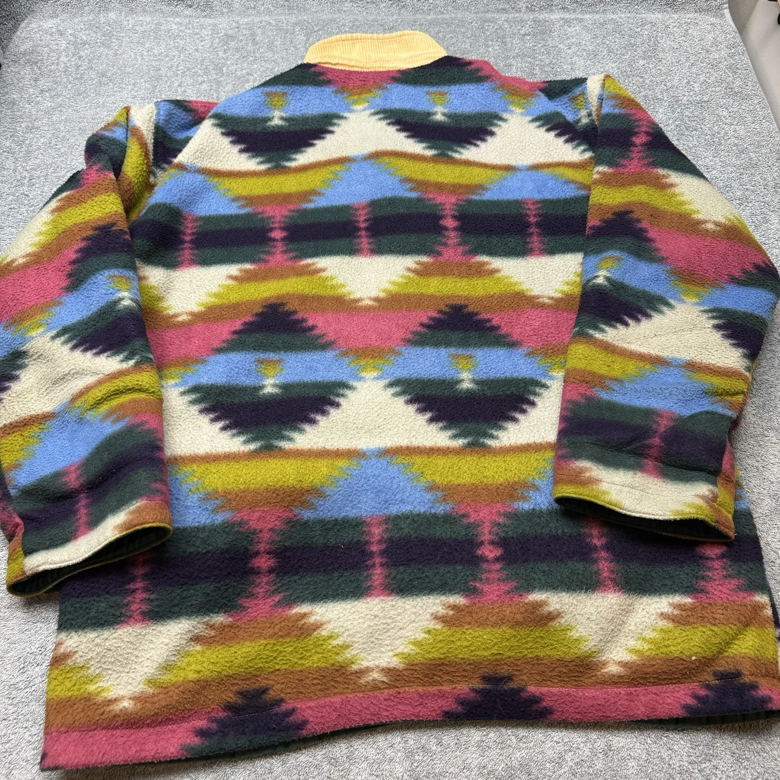Vintage Current Seen Aztec Southwestern Pattern Button Reversible Jacket Medium image 7