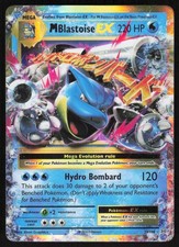 M Blastoise EX Holo 22/108 LP XY - Evolutions Pokemon Card on eBay